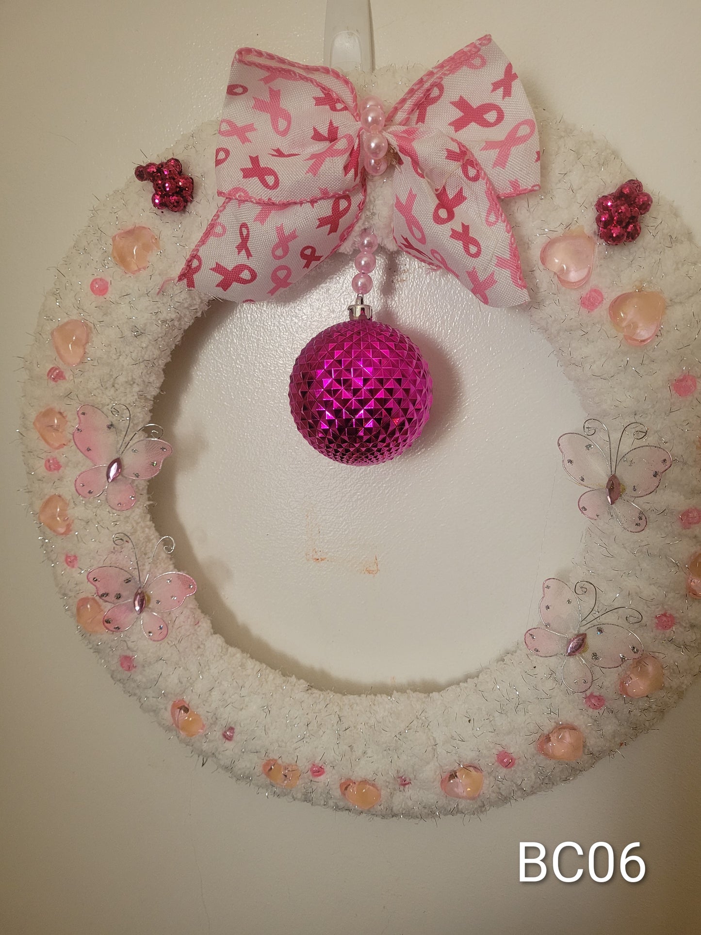 Breast Cancer White/Pink Ball