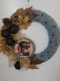 Even in the Midst of my Storm I see God working it out for Me Wreath