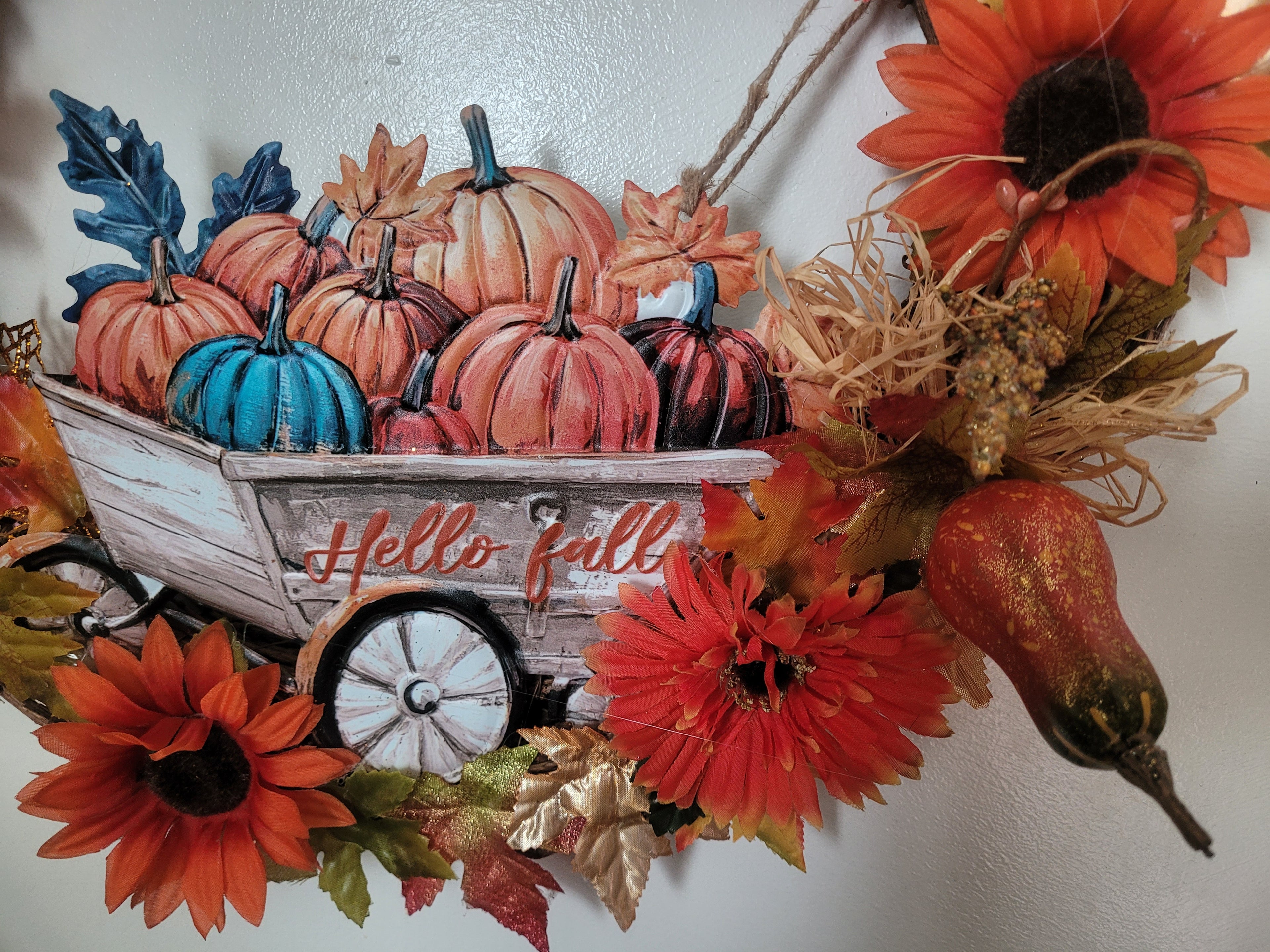 Hello Fall Wreath