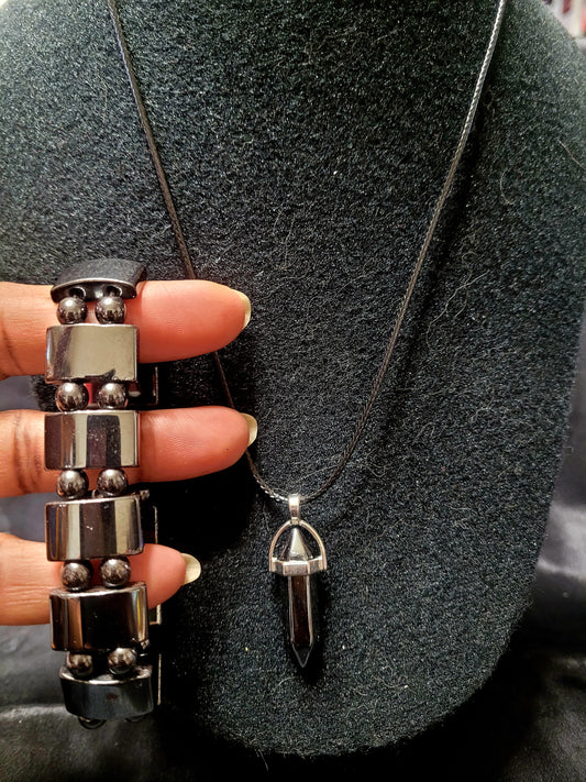 Metallic Gun Metal Set