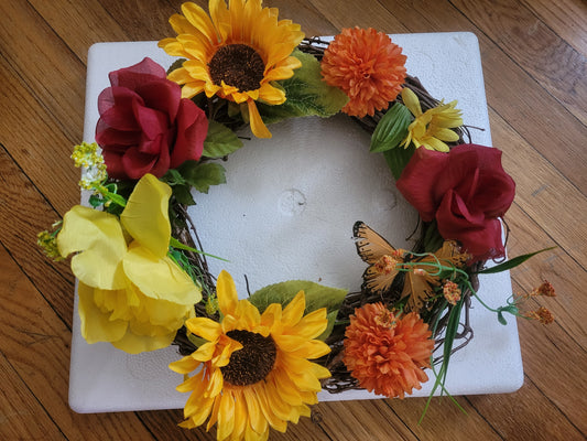 Butterfly Wreath
