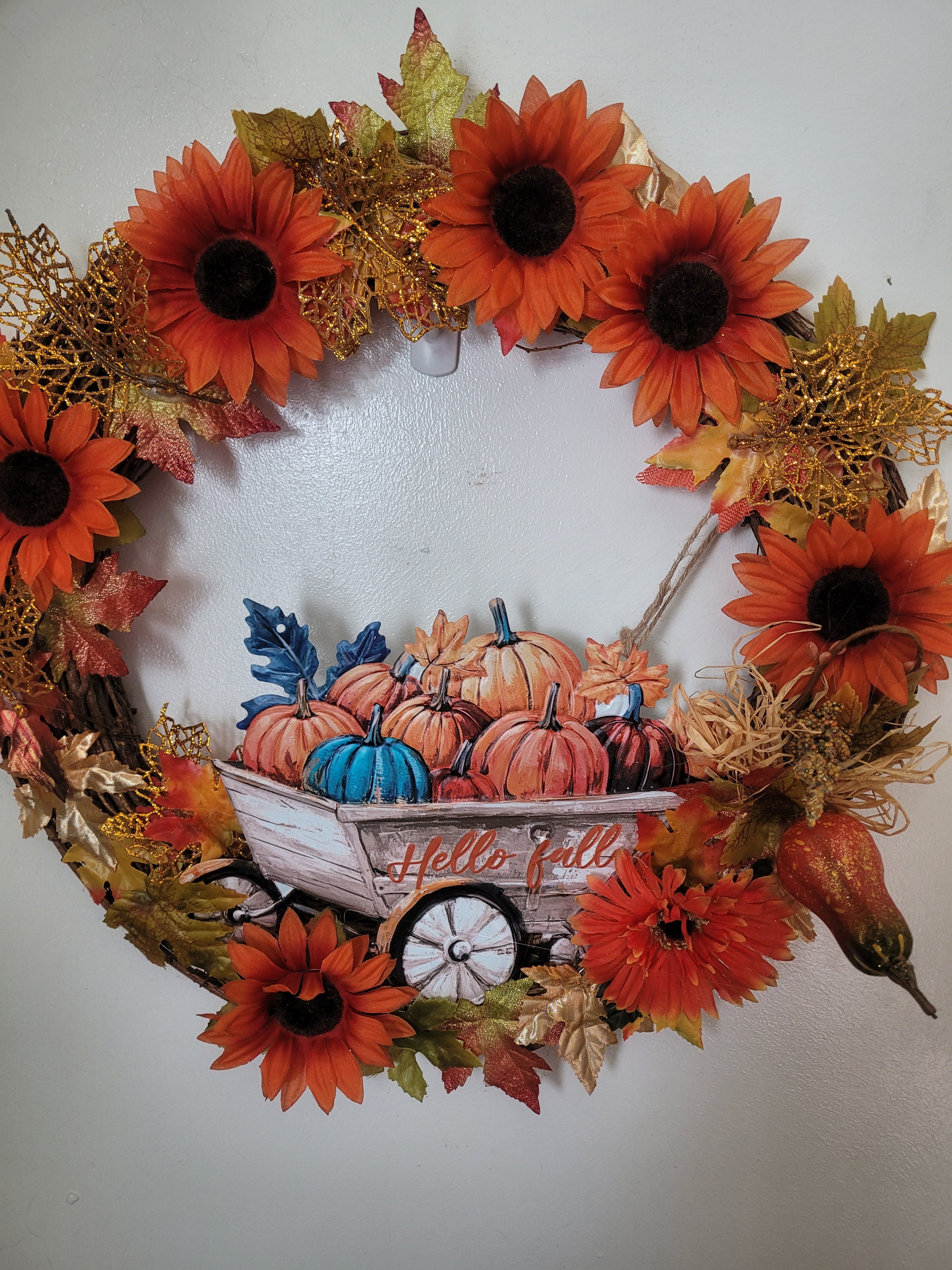 Hello Fall Wreath