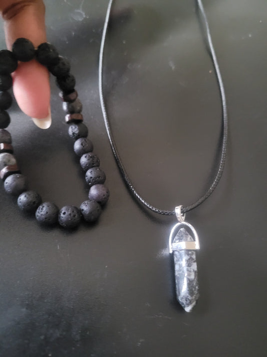 Lava with Marble Grey Set
