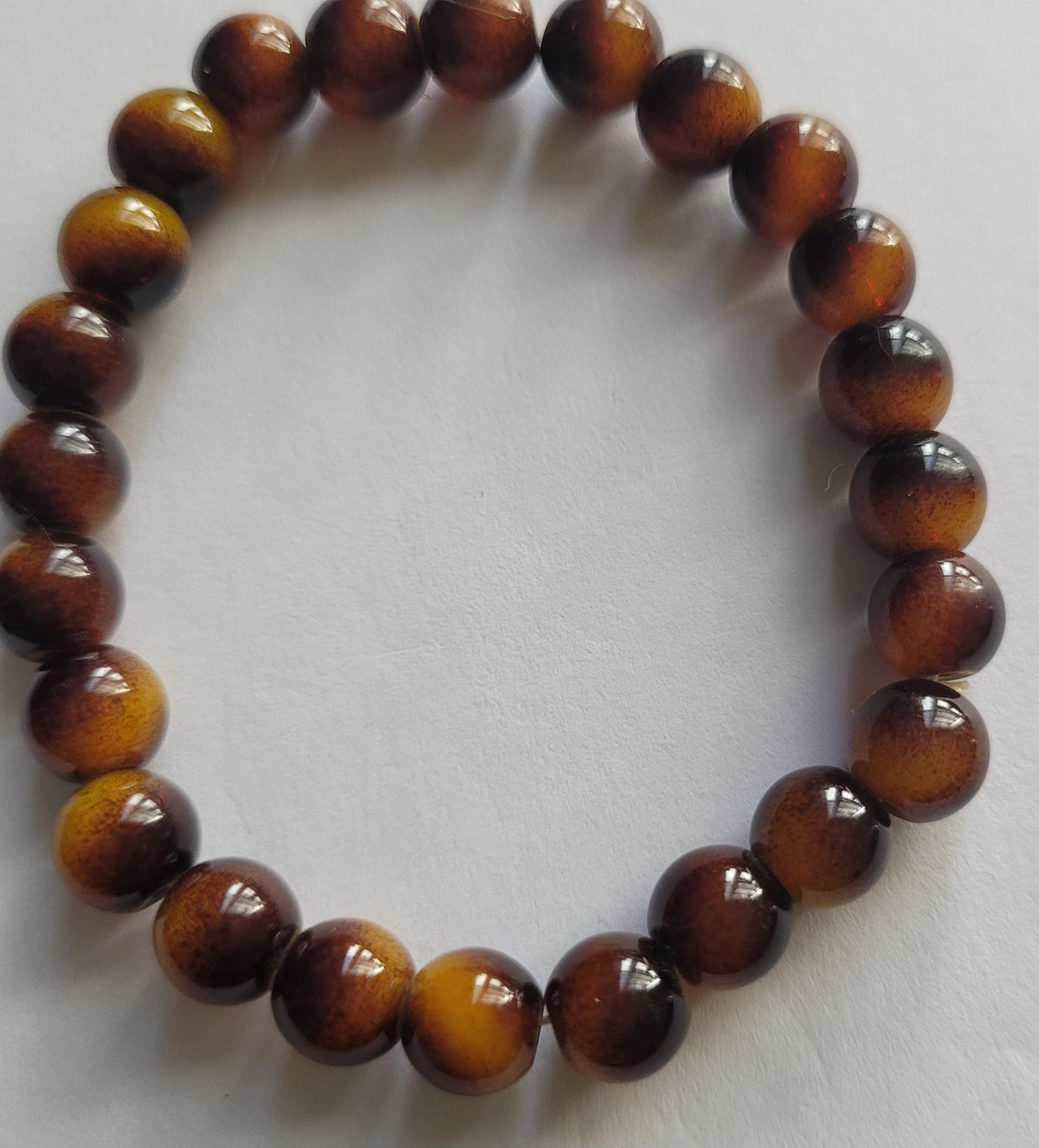Tiger Eye Heart Set